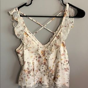 Floral cami